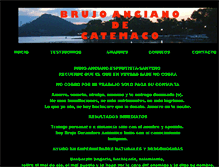 Tablet Screenshot of brujoancianodecatemaco.com